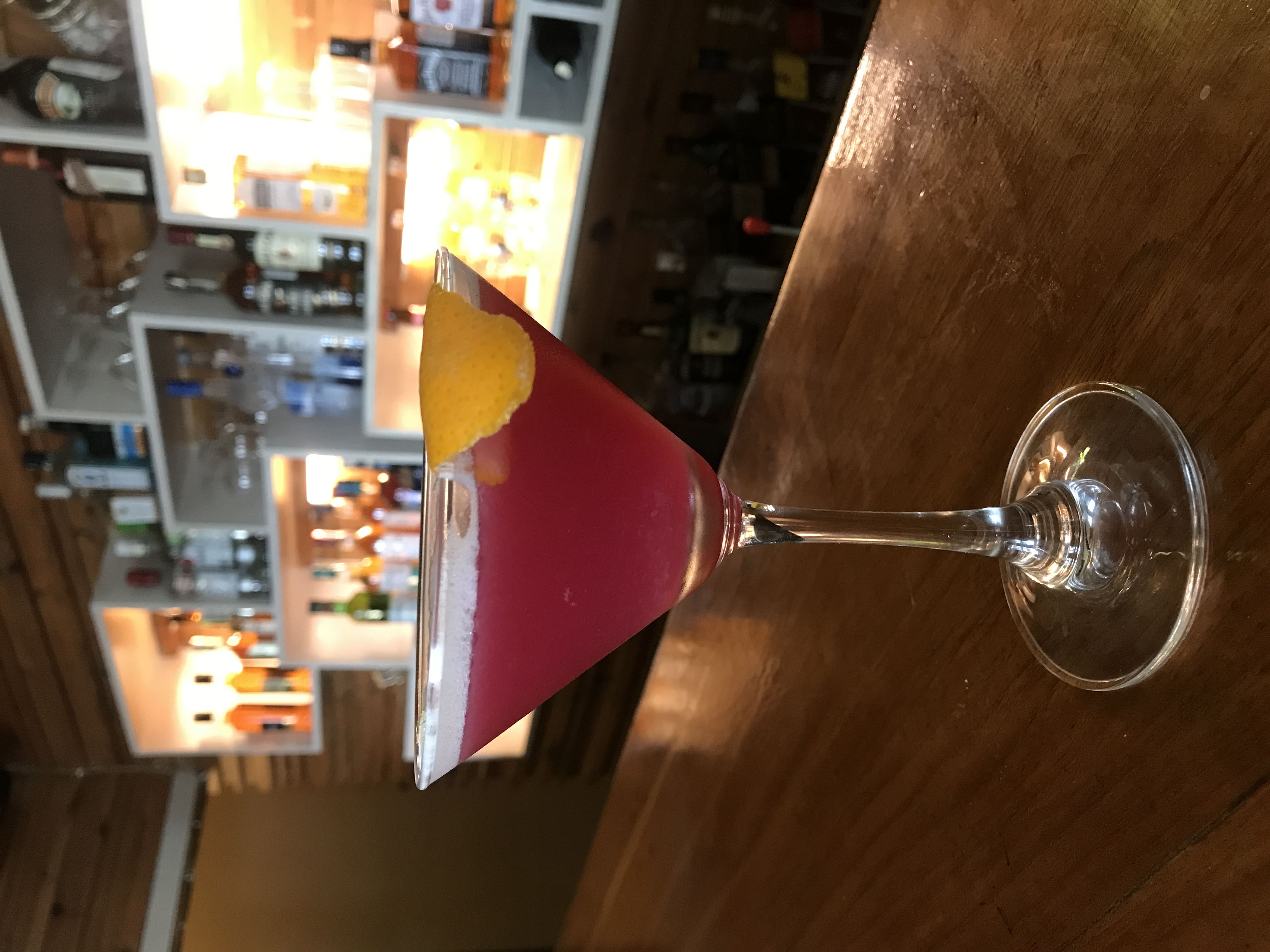 Cocktail crafted at Klong Lounge